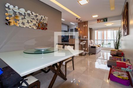 Sala de Jantar de apartamento para alugar com 1 quarto, 50m² em Jardim Anália Franco, São Paulo