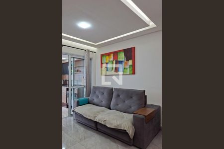 Sala de apartamento para alugar com 2 quartos, 80m² em Guilhermina, Praia Grande