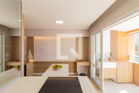 Apartamento à venda com 48m², 1 quarto e 1 vaga Apartamento à venda com 48m², 1 quarto e 1 vagaCozinha Americana