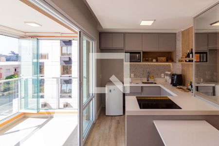 Apartamento à venda com 48m², 1 quarto e 1 vaga Apartamento à venda com 48m², 1 quarto e 1 vagaCozinha Americana