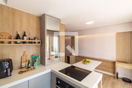 Apartamento à venda com 48m², 1 quarto e 1 vaga Apartamento à venda com 48m², 1 quarto e 1 vagaCozinha Americana