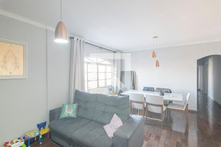 Sala de apartamento à venda com 3 quartos, 120m² em Jardim, Santo André