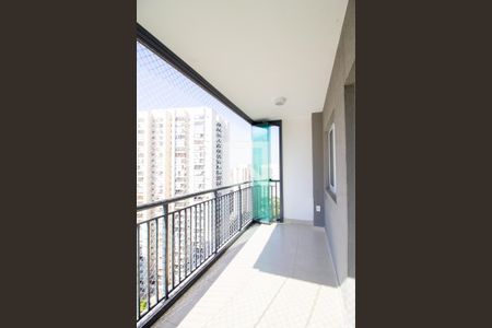 Sacada da Sala de apartamento à venda com 2 quartos, 75m² em Picanço, Guarulhos