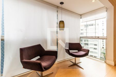 Sala de apartamento para alugar com 3 quartos, 120m² em Santa Cecilia, São Paulo