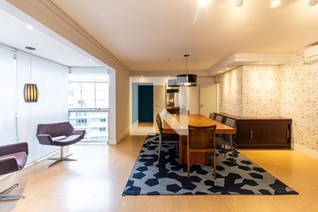 Sala de apartamento para alugar com 3 quartos, 120m² em Santa Cecilia, São Paulo