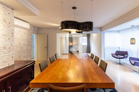 Sala de apartamento para alugar com 3 quartos, 120m² em Santa Cecilia, São Paulo