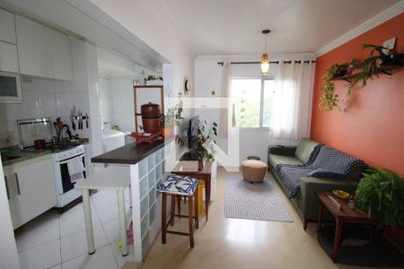 Sala/Cozinha de apartamento para alugar com 2 quartos, 56m² em Vila Andrade, São Paulo