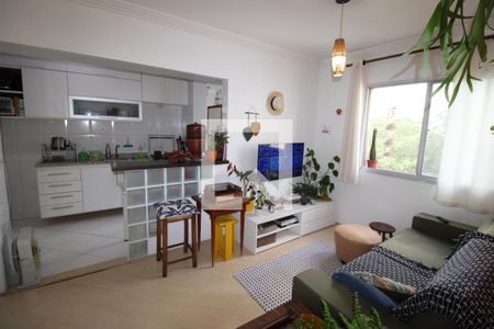 Sala/Cozinha de apartamento para alugar com 2 quartos, 56m² em Vila Andrade, São Paulo