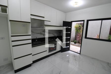 Sala / Cozinha de apartamento para alugar com 1 quarto, 30m² em Vila Pauliceia, São Paulo