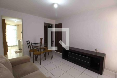 Sala de apartamento para alugar com 2 quartos, 52m² em Jardim Guarujá, Sorocaba