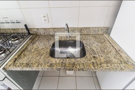 Apartamento à venda com 56m², 2 quartos e 1 vagaDetalhe da cozinha