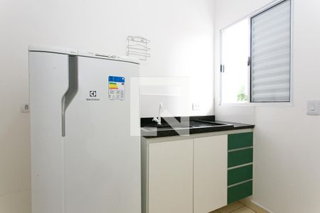 Cozinha de kitnet/studio para alugar com 1 quarto, 20m² em Tatuapé, São Paulo