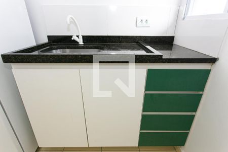 Cozinha de kitnet/studio para alugar com 1 quarto, 20m² em Tatuapé, São Paulo