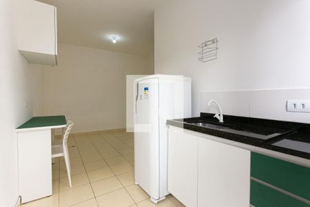 Cozinha de kitnet/studio para alugar com 1 quarto, 20m² em Tatuapé, São Paulo