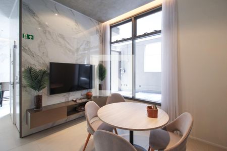 Studio à venda com 29m², 1 quarto e sem vagaÁrea comum - Sala de Reunião 