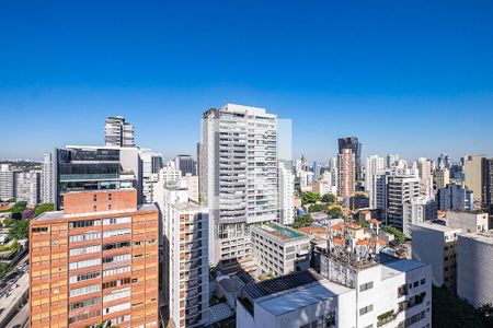 Sala/Cozinha - Vista de apartamento para alugar com 2 quartos, 85m² em Pinheiros, São Paulo