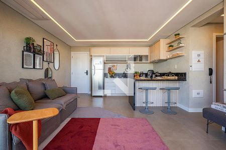 Sala/Cozinha de apartamento para alugar com 2 quartos, 85m² em Pinheiros, São Paulo
