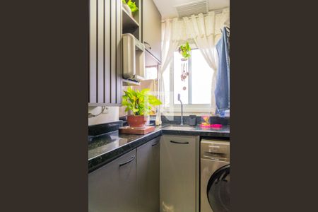 Apartamento à venda com 76m², 3 quartos e 2 vagasCozinha e Área de Serviço