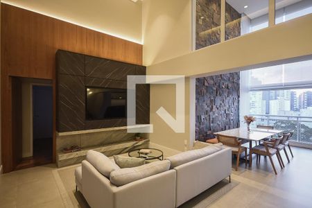 Sala de apartamento à venda com 3 quartos, 138m² em Vila Andrade, São Paulo