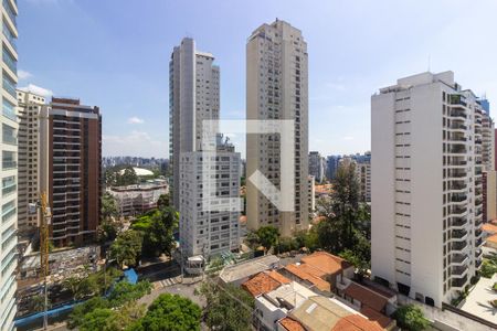 Vista/Varanda de apartamento à venda com 1 quarto, 230m² em Paraíso, São Paulo