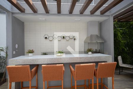 Studio à venda com 28m², 1 quarto e sem vagaChurrasqueira