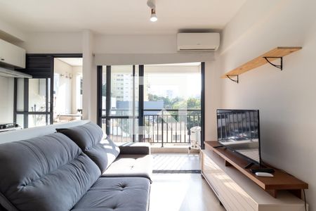 Sala de Estar de apartamento para alugar com 2 quartos, 49m² em Vila Dom Pedro Ii, São Paulo