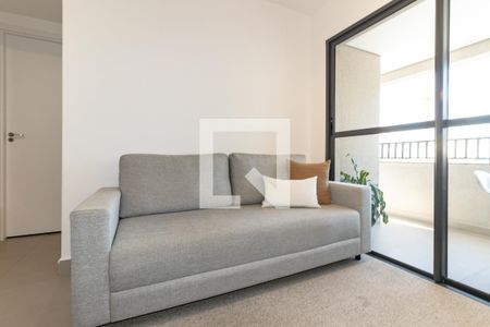 Sala de apartamento para alugar com 1 quarto, 31m² em Indianópolis, São Paulo