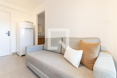 Sala de apartamento para alugar com 1 quarto, 31m² em Indianópolis, São Paulo