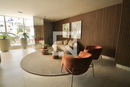 Apartamento para alugar com 147m², 3 quartos e 2 vagas Apartamento para alugar com 147m², 3 quartos e 2 vagasHall de entrada- Prédio