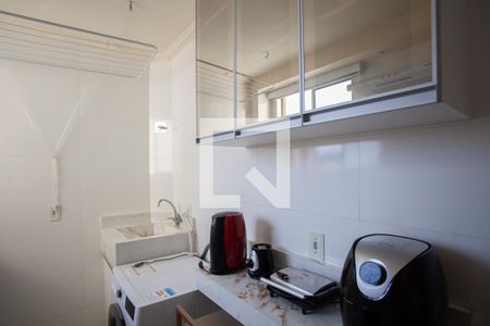 Apartamento à venda com 49m², 2 quartos e 1 vagaCozinha e Área de Serviço
