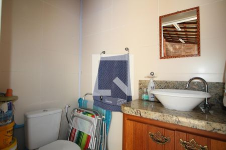 Casa de condomínio à venda com 200m², 3 quartos e 1 vagaBanheiro da Área Externa