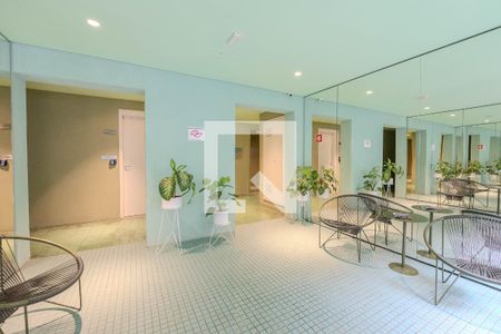 Apartamento à venda com 26m², 1 quarto e sem vaga Apartamento à venda com 26m², 1 quarto e sem vagaHall de entrada