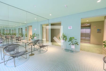 Apartamento à venda com 26m², 1 quarto e sem vaga Apartamento à venda com 26m², 1 quarto e sem vagaHall de entrada