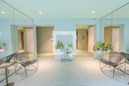 Apartamento à venda com 26m², 1 quarto e sem vaga Apartamento à venda com 26m², 1 quarto e sem vagaHall de entrada