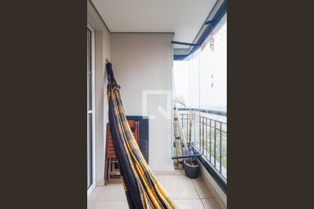 Varanda da Sala de apartamento à venda com 2 quartos, 64m² em Jardim Parque Morumbi, São Paulo
