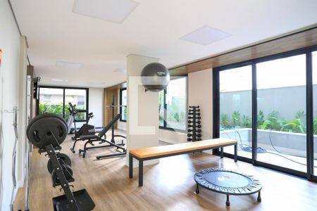 Apartamento para alugar com 140m², 2 quartos e 3 vagas Apartamento para alugar com 140m², 2 quartos e 3 vagasÁrea comum - Academia