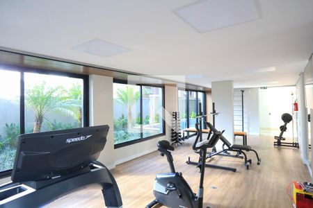 Apartamento para alugar com 140m², 2 quartos e 3 vagas Apartamento para alugar com 140m², 2 quartos e 3 vagasÁrea comum - Academia