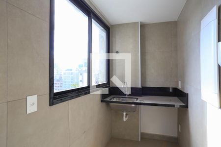 Apartamento para alugar com 140m², 2 quartos e 3 vagas Apartamento para alugar com 140m², 2 quartos e 3 vagasCozinha e Área de Serviço