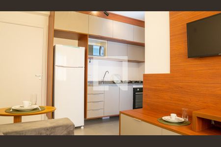 Sala de apartamento para alugar com 1 quarto, 25m² em Vila Buarque, São Paulo