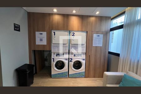 Studio para alugar com 23m², 1 quarto e sem vaga Studio para alugar com 23m², 1 quarto e sem vagaLavanderia