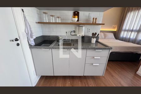 Studio para alugar com 23m², 1 quarto e sem vaga Studio para alugar com 23m², 1 quarto e sem vagaCozinha