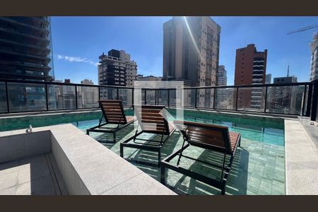 Studio para alugar com 23m², 1 quarto e sem vaga Studio para alugar com 23m², 1 quarto e sem vagaPiscina