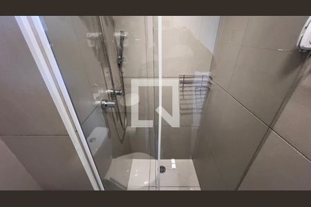 Studio para alugar com 23m², 1 quarto e sem vaga Studio para alugar com 23m², 1 quarto e sem vagaBanheiro da Suíte
