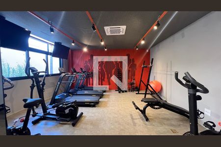 Studio para alugar com 23m², 1 quarto e sem vaga Studio para alugar com 23m², 1 quarto e sem vagaAcademia