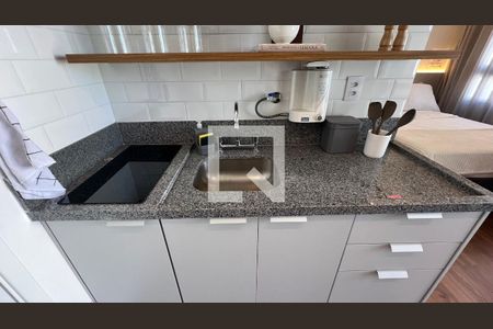 Studio para alugar com 23m², 1 quarto e sem vaga Studio para alugar com 23m², 1 quarto e sem vagaCozinha