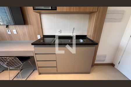 Studio à venda com 25m², 1 quarto e sem vagaCozinha