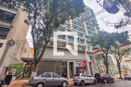 Apartamento à venda com 25m², 1 quarto e sem vaga Apartamento à venda com 25m², 1 quarto e sem vagaFachada