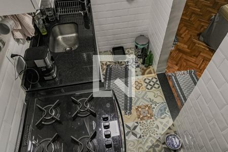 Apartamento à venda com 45m², 1 quarto e sem vagaCozinha 