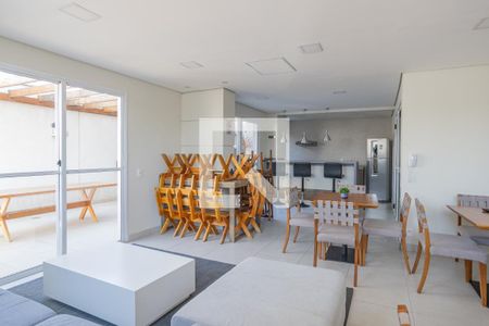 Apartamento à venda com 34m², 1 quarto e 2 vagas Apartamento à venda com 34m², 1 quarto e 2 vagasÁrea comum - Salão de festas