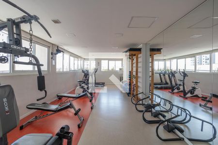 Apartamento à venda com 34m², 1 quarto e 2 vagas Apartamento à venda com 34m², 1 quarto e 2 vagasÁrea comum - Academia